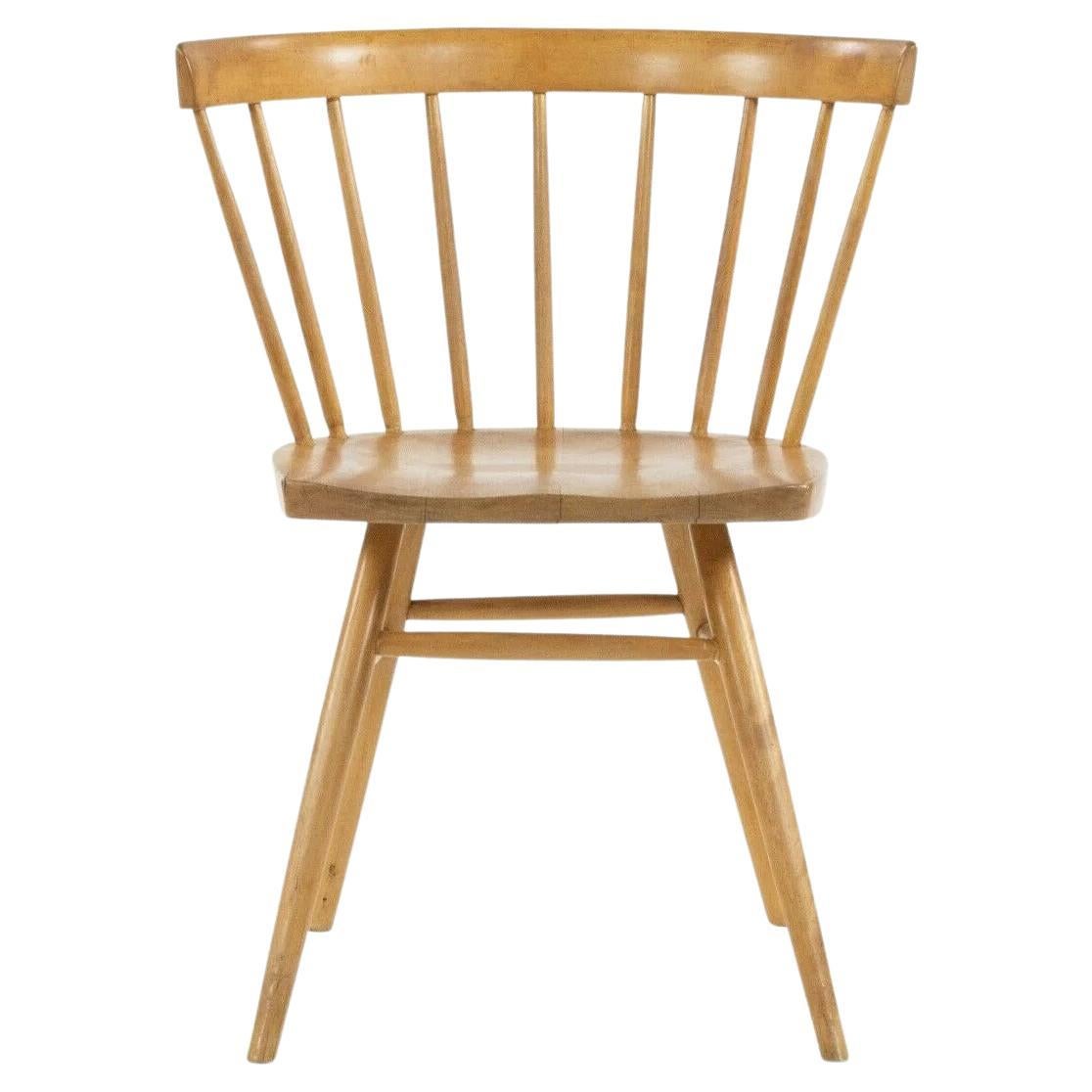 1947 George Nakashima for Knoll N19 Straight Chair in Natural Birch