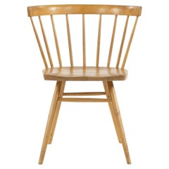 1947 George Nakashima for Knoll N19 Straight Chair in Natural Birch