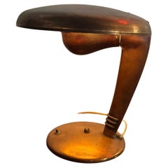Lampe de bureau Cobra profilée de Jean Otis Reinecke Faries, 1947