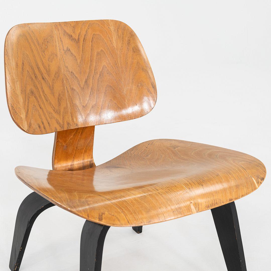 1948 Silla Eames LCW Lounge de fresno con patas ebonizadas de Evans / Herman Miller Moderno en venta