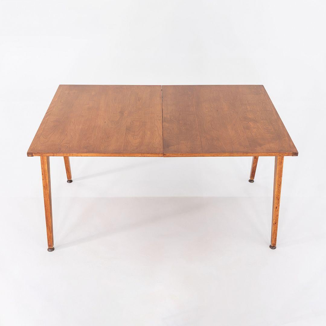Moderne Table de salle à manger à rallonge N-12 en bouleau George Nakashima pour Knoll Associates, 1948 en vente