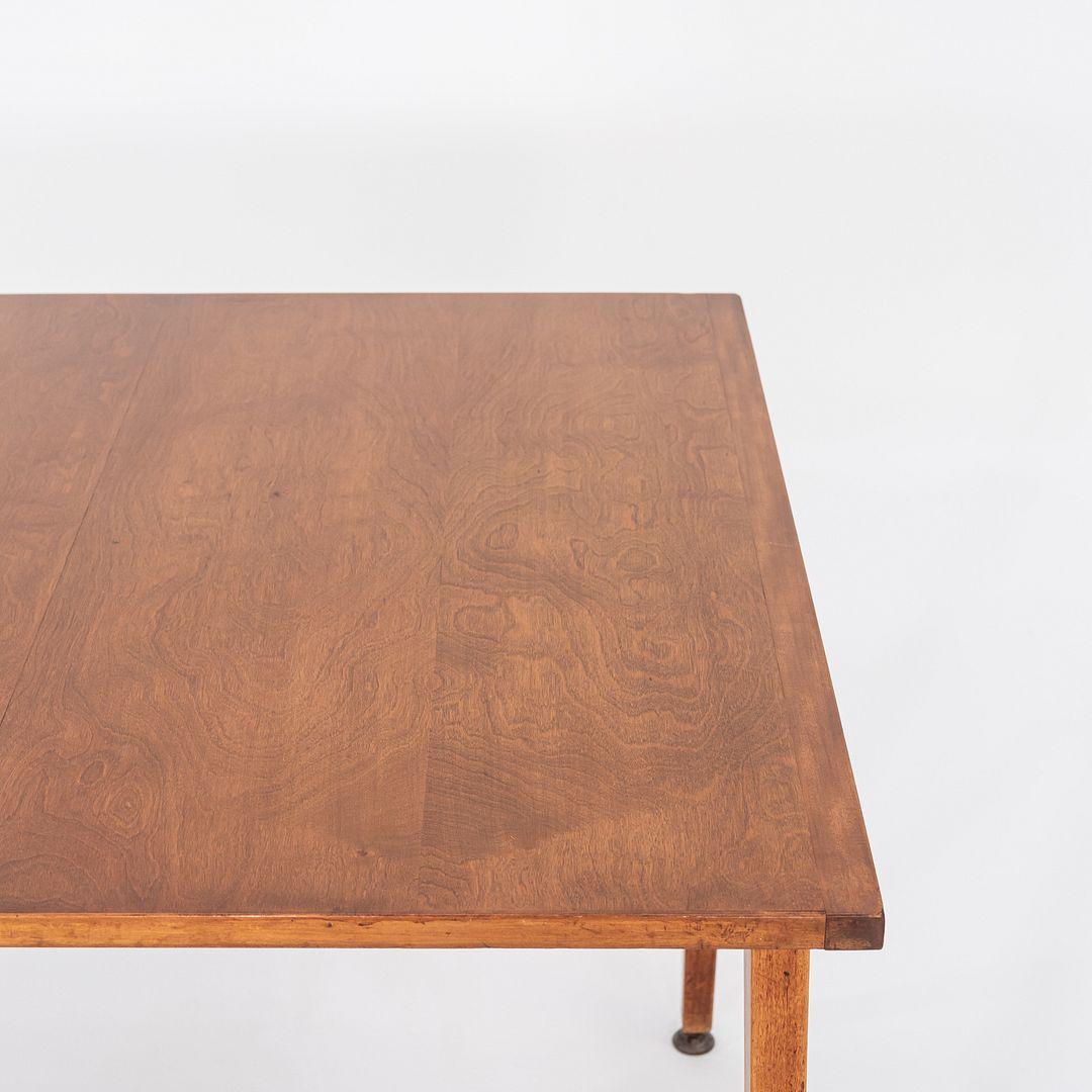 Américain Table de salle à manger à rallonge N-12 en bouleau George Nakashima pour Knoll Associates, 1948 en vente