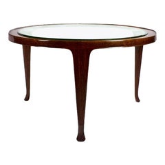 Large Mid-Century Modern Coffee Table Attributed to Guglielmo Ulrich- Italy