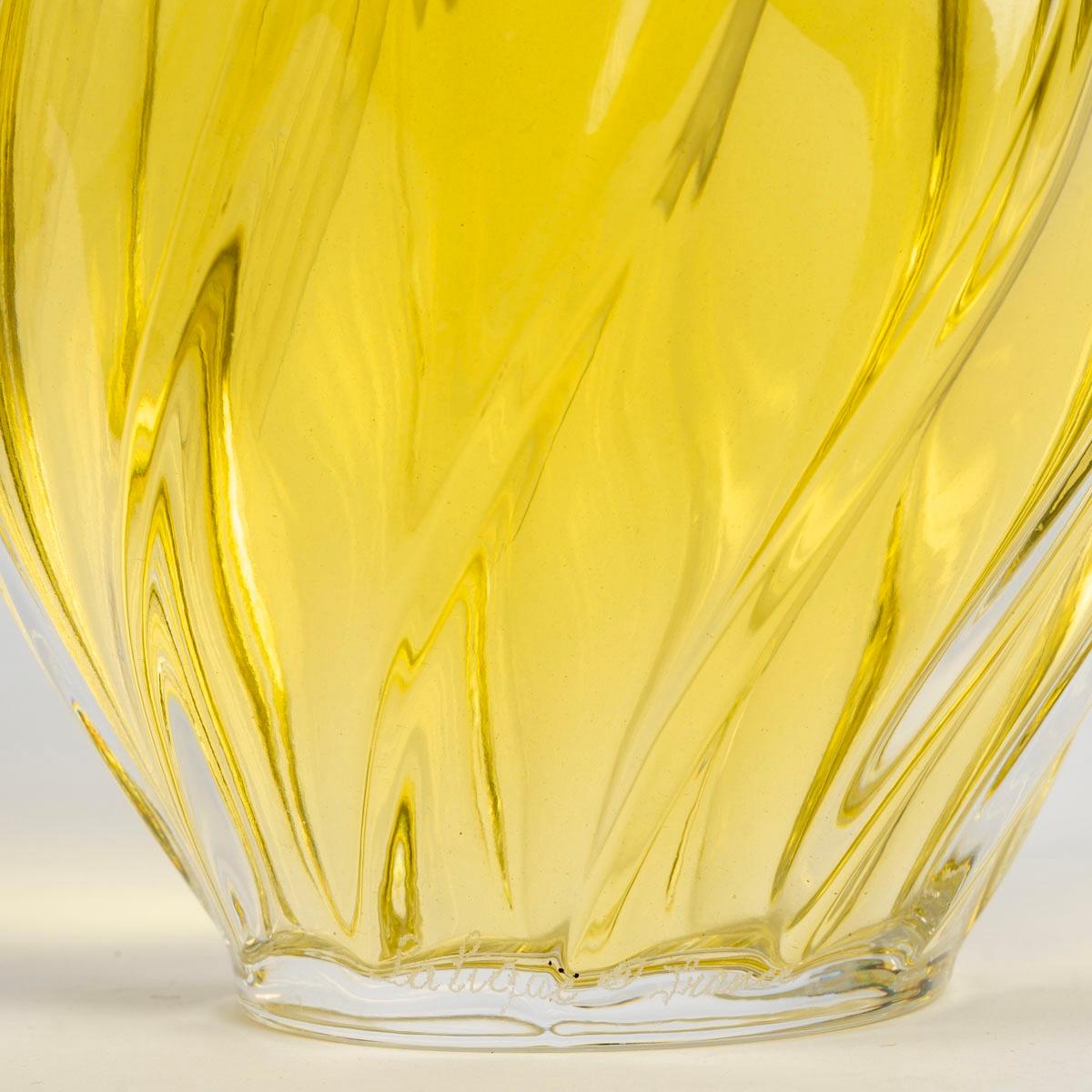 Blown Glass 1948 Marc Lalique Giant Perfume Bottle L'Air du Temps For Nina Ricci For Sale