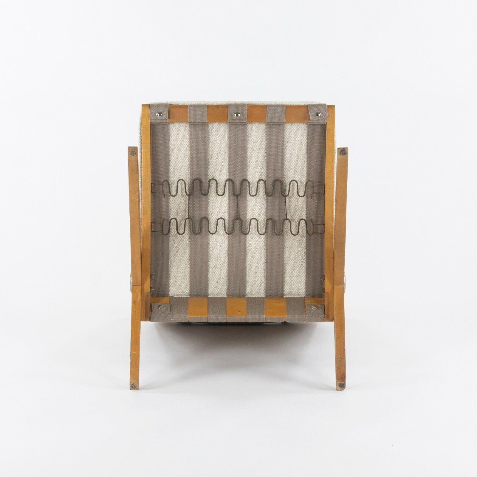 1948 Ein Paar Pierre Jeanneret für Knoll Associates Nr. 92 Scherenstühle im Angebot 4
