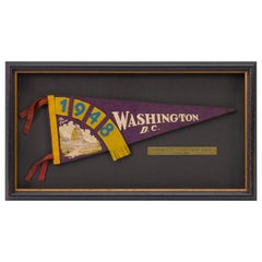 1948 Washington D.C. Vintage Pennant