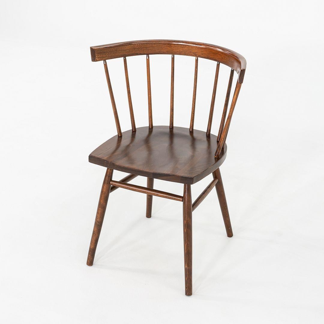 1949 George Nakashima pour Knoll Chaise droite N19 en noyer en vente 3