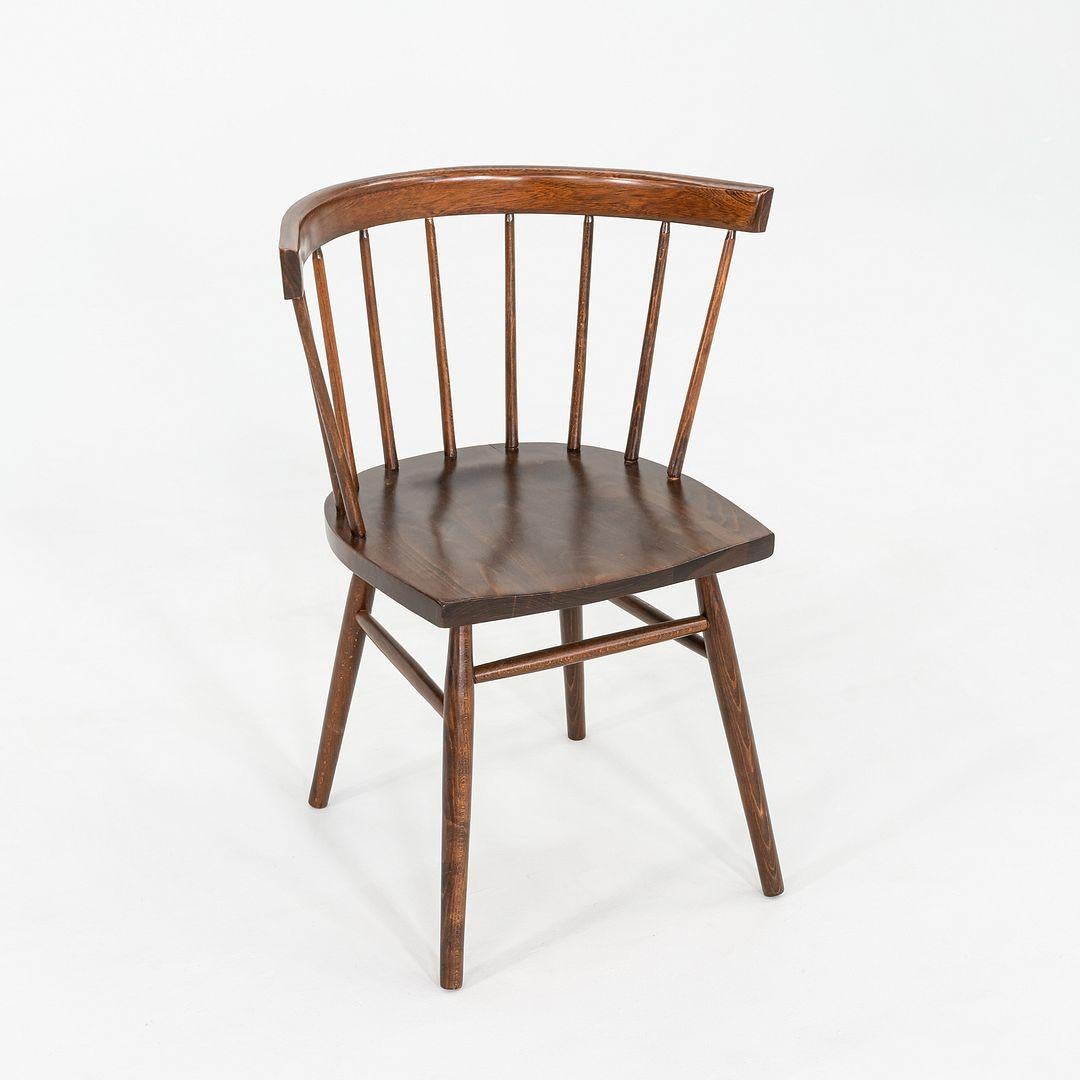 1949 George Nakashima pour Knoll Chaise droite N19 en noyer en vente 4