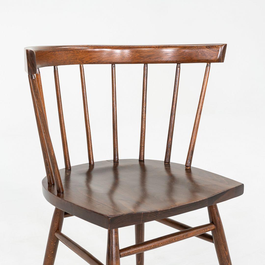 Milieu du XXe siècle 1949 George Nakashima pour Knoll Chaise droite N19 en noyer en vente