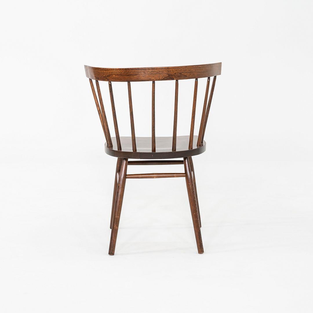 Noyer 1949 George Nakashima pour Knoll Chaise droite N19 en noyer en vente