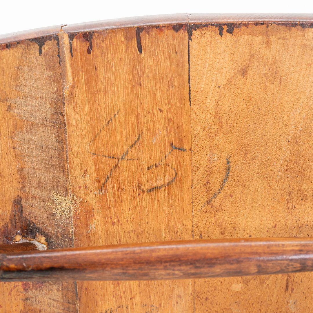 Milieu du XXe siècle 1949 George Nakashima pour N19 Chaise droite Knoll en noyer en vente