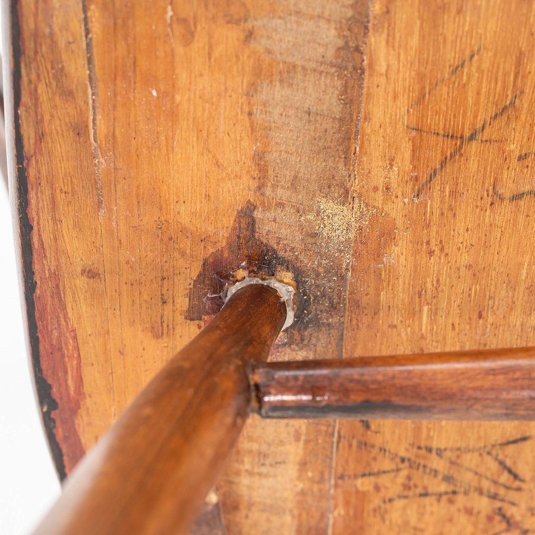 Noyer 1949 George Nakashima pour N19 Chaise droite Knoll en noyer en vente