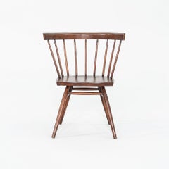 1949 George Nakashima pour N19 Chaise droite Knoll en noyer