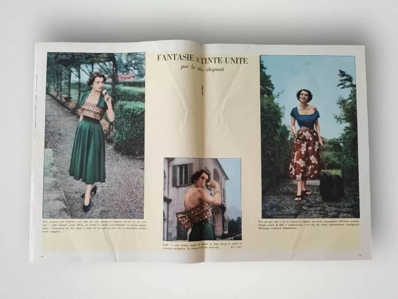 1949 Rivista GRAZIA Edizione Italia, N. 442, agosto 1949, articoli e fotografie su moda internazionale, società, pubblicità, A. Mondadori

Condit: 1949, vintage, molto buono, lievi segni di usura 