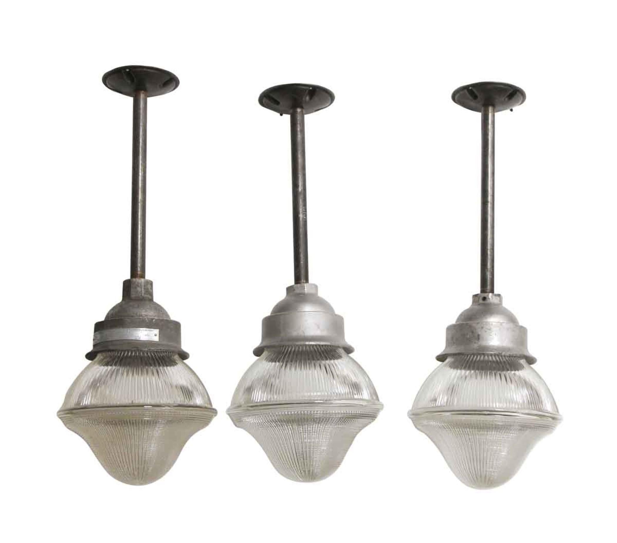 American 1949 Industrial Holophane Pendant Fixture Quantity, Available Shamokin, PA