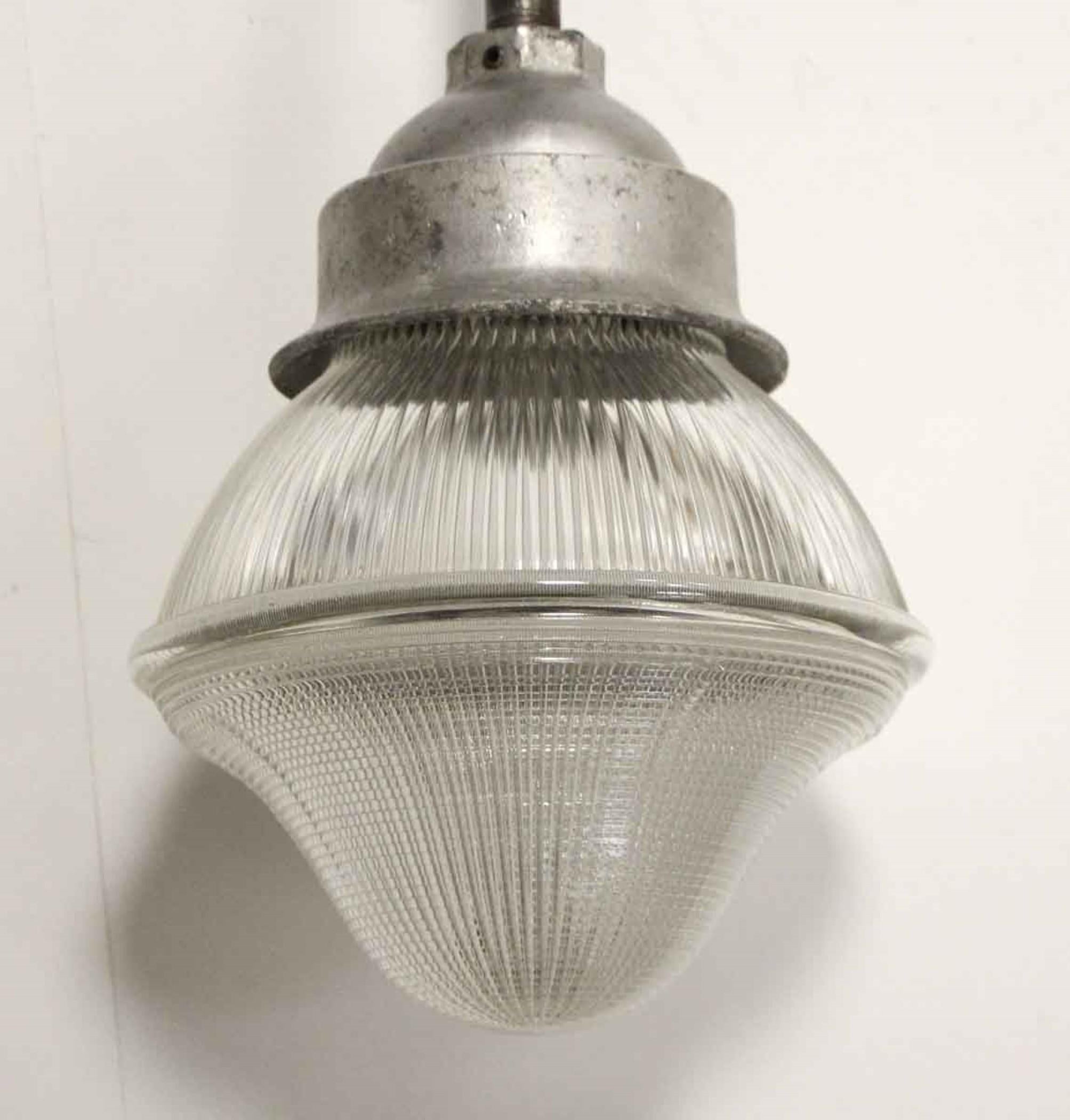1949 Industrial Holophane Pendant Fixture Quantity, Available Shamokin, PA In Good Condition In New York, NY