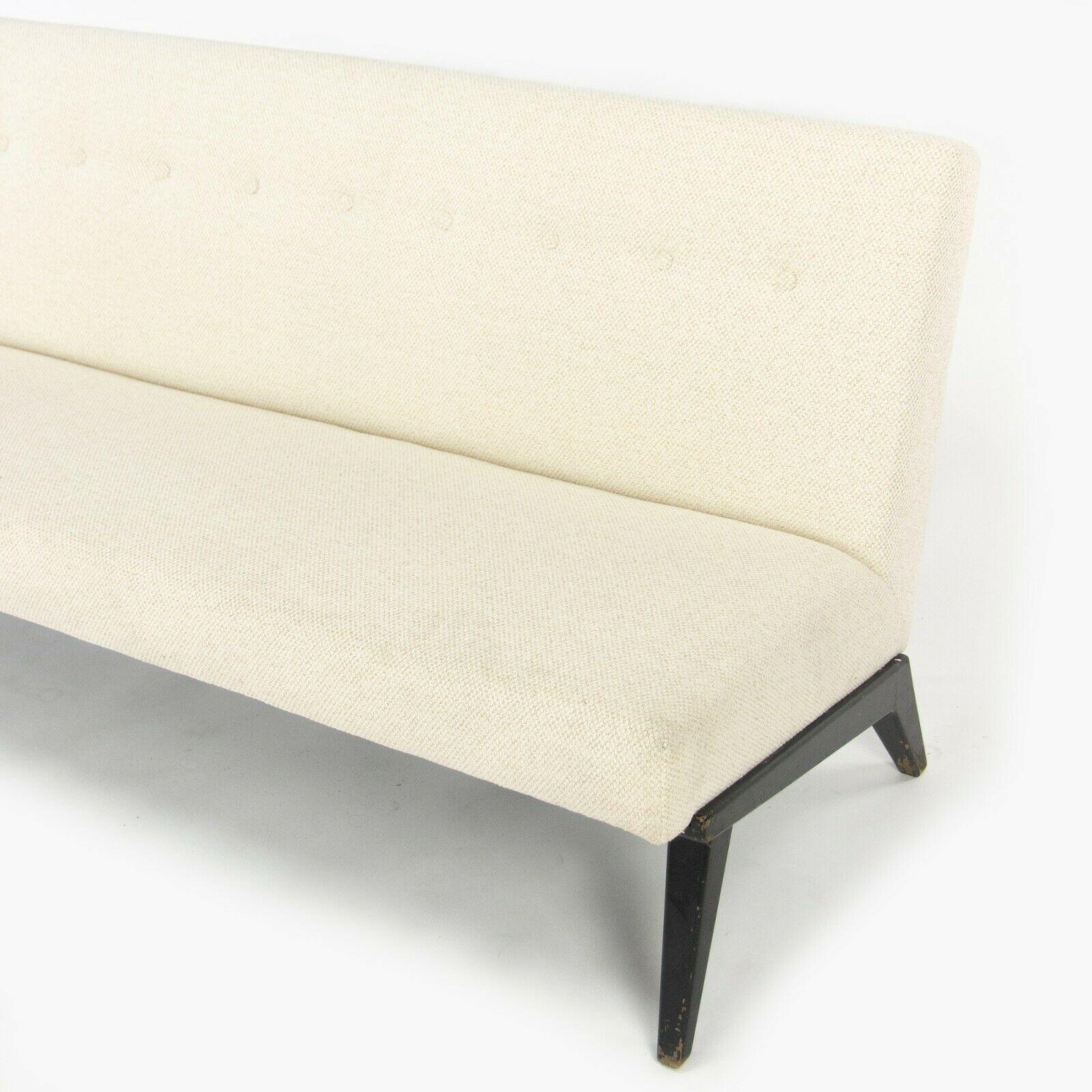 1949 Jens Risom No. 23 Sofa with New Upholstery Signed H.G. Knoll Products For Sale 3