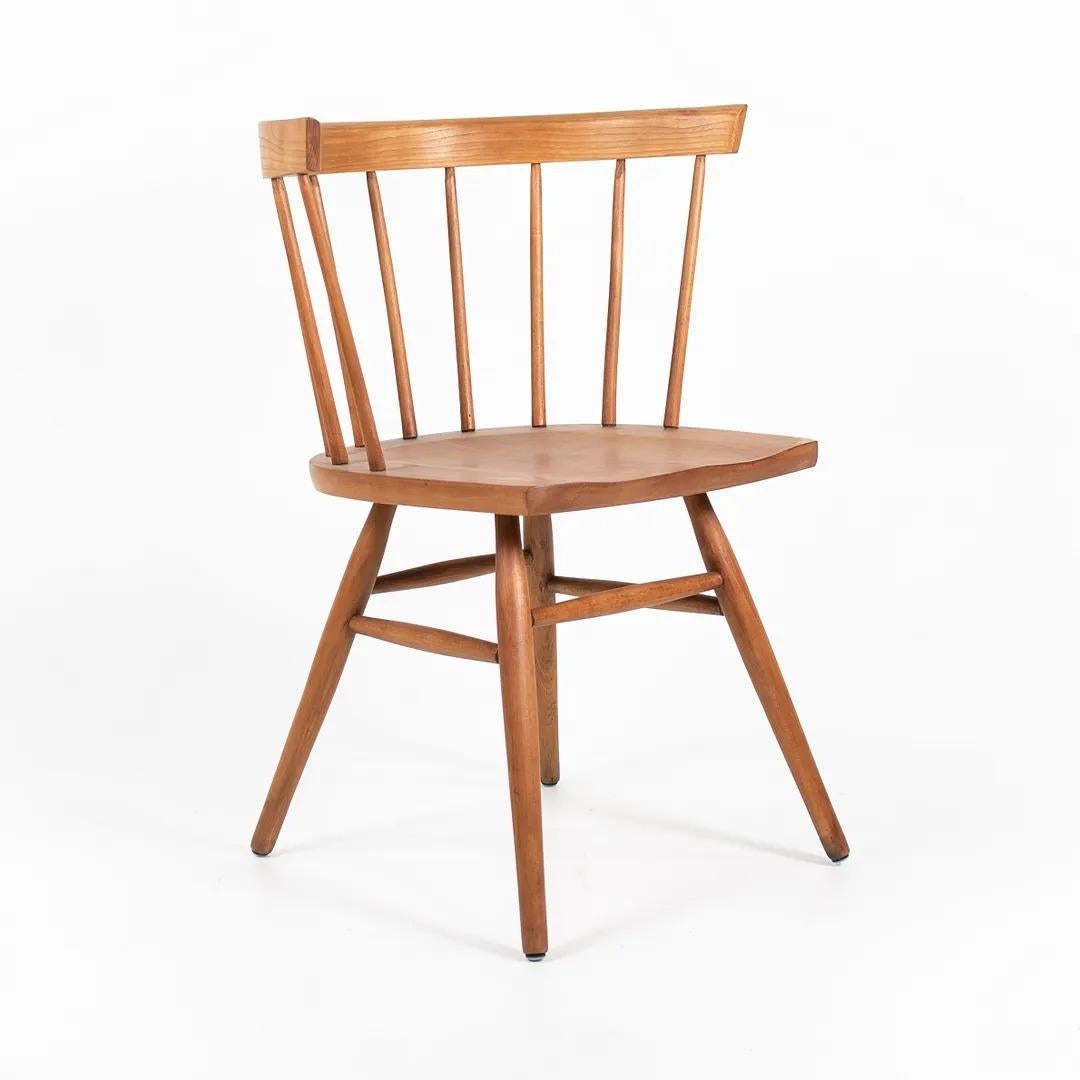 1949 Pair of N19 Straight Chairs by Nakashima for Knoll in