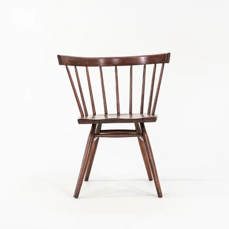 1949 Set of Four George Nakashima for Knoll Associates N19 Chairs in Walnut For Sale 4