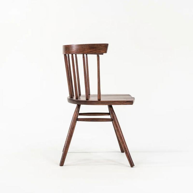 Mid-20th Century 1949 Set of Four George Nakashima for Knoll Associates N19 Chairs in Walnut For Sale