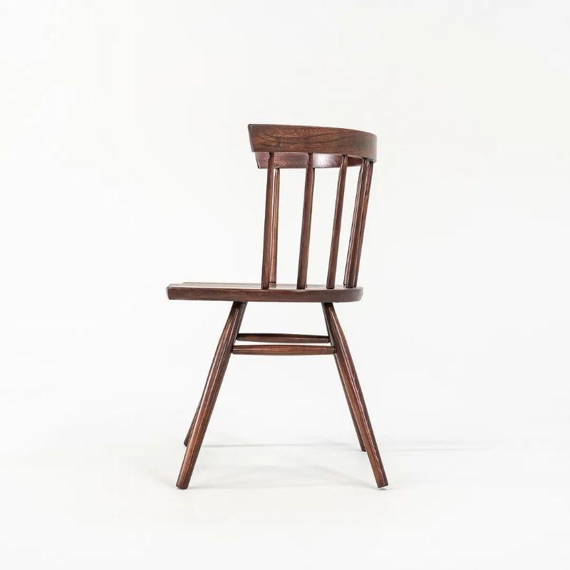 1949 Set of Four George Nakashima for Knoll Associates N19 Chairs in Walnut For Sale 2