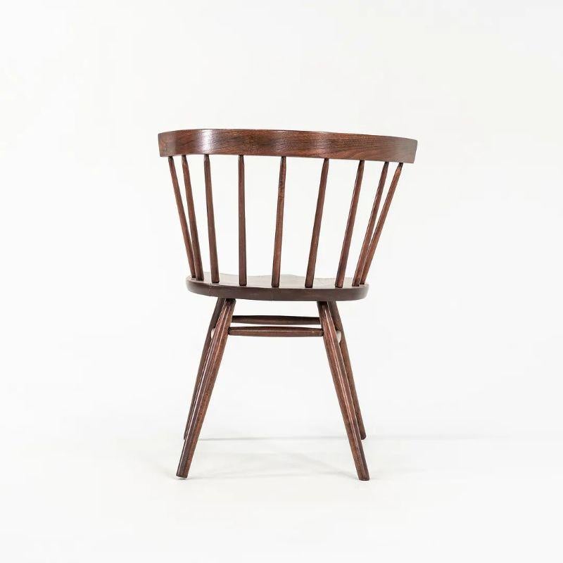 1949 Set of Four George Nakashima for Knoll Associates N19 Chairs in Walnut For Sale 3