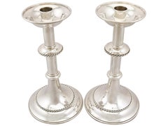 1949 Sterling Silver Alter Candlesticks