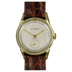 Reloj Wittnauer Vintage de oro de 14 quilates de 1949 - Perteneció y lo llevó el gran Lefty Gomez de los Yankees