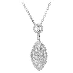 1.94ct Boucheron Serpent Boheme Diamond Pendant Necklace