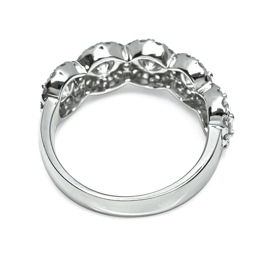 1.94ct Diamond Gold Ring In Good Condition For Sale In New York, NY