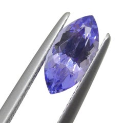 1.94ct Marquise Violet Blue Tanzinite from Tanzania