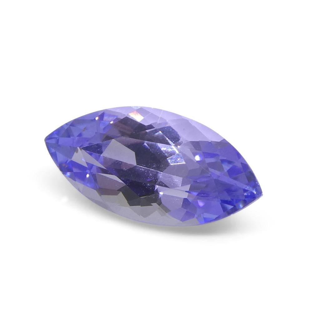 1.94ct Marquise Violet Blue Tanzinite from Tanzania For Sale 7