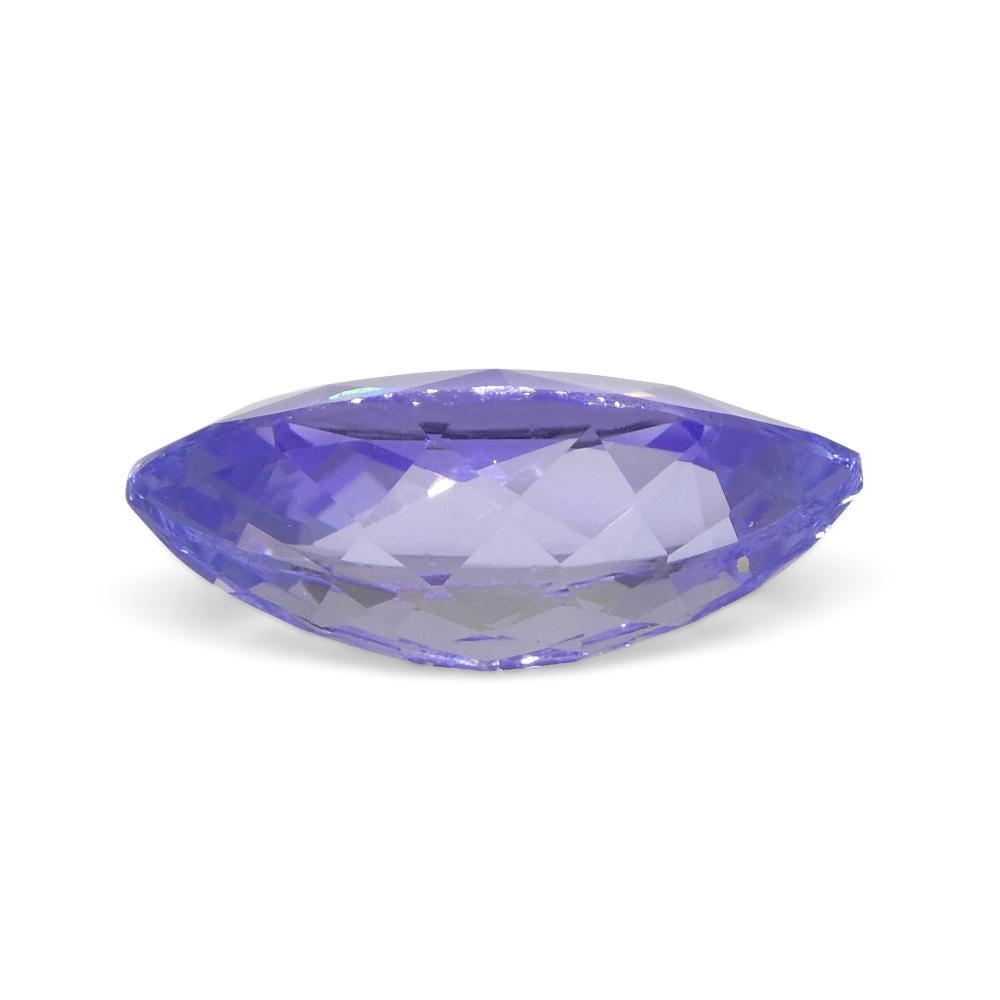 1.94ct Marquise Violet Blue Tanzinite from Tanzania For Sale 2