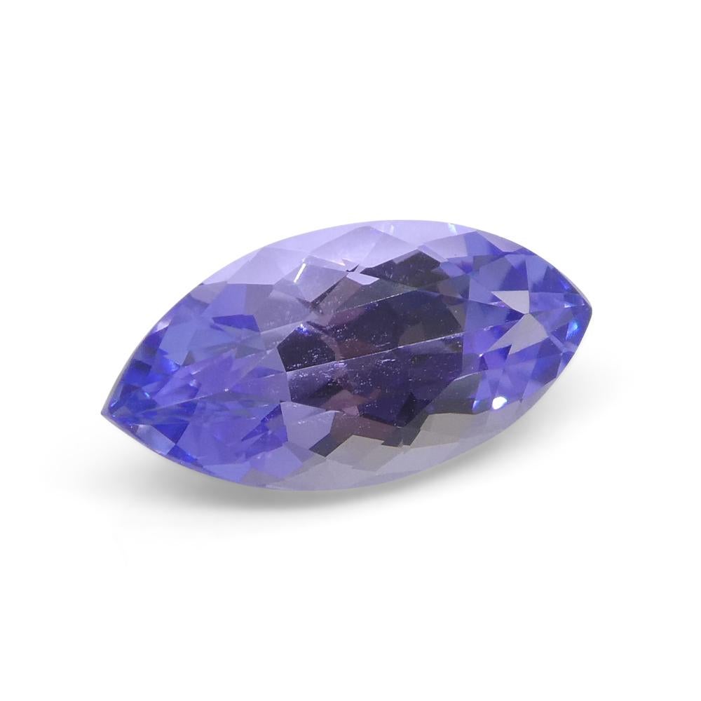 1.94ct Marquise Violet Blue Tanzinite from Tanzania For Sale 4