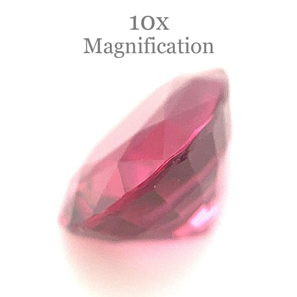 1,94ct Spinello rosa perlato dello Sri Lanka non riscaldato in vendita 6