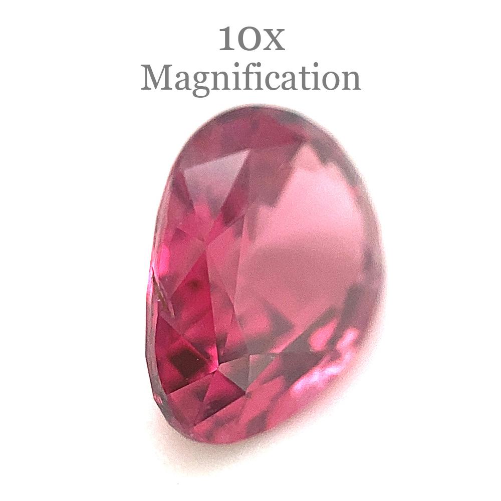 Women's or Men's 1.94ct Pear Pink Spinel from Sri Lanka Unheated For Sale