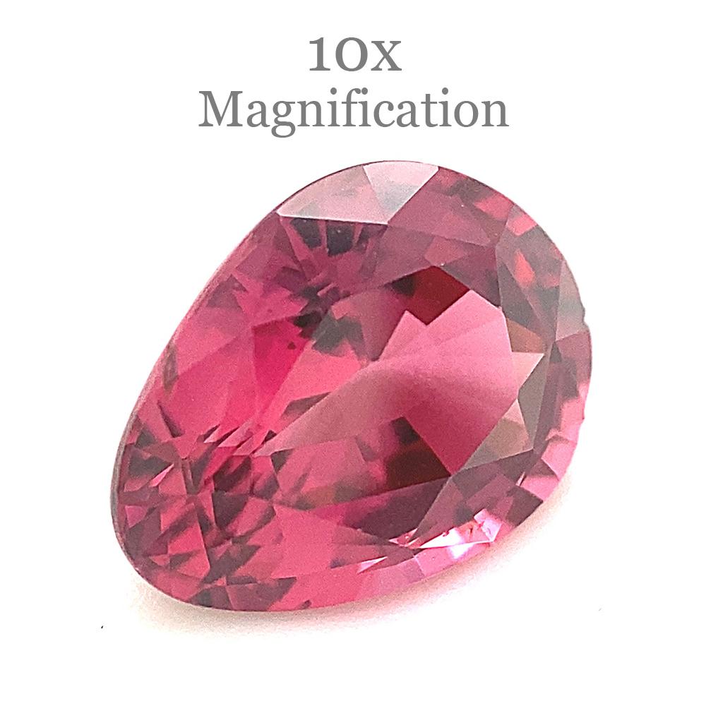 1.94ct Pear Pink Spinel from Sri Lanka Unheated For Sale 1
