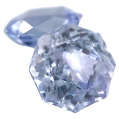 1.94ct Round Tanzanite Precision Cut Pair