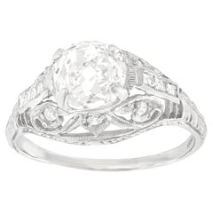 1.95 Carat Art Deco Diamond Ring