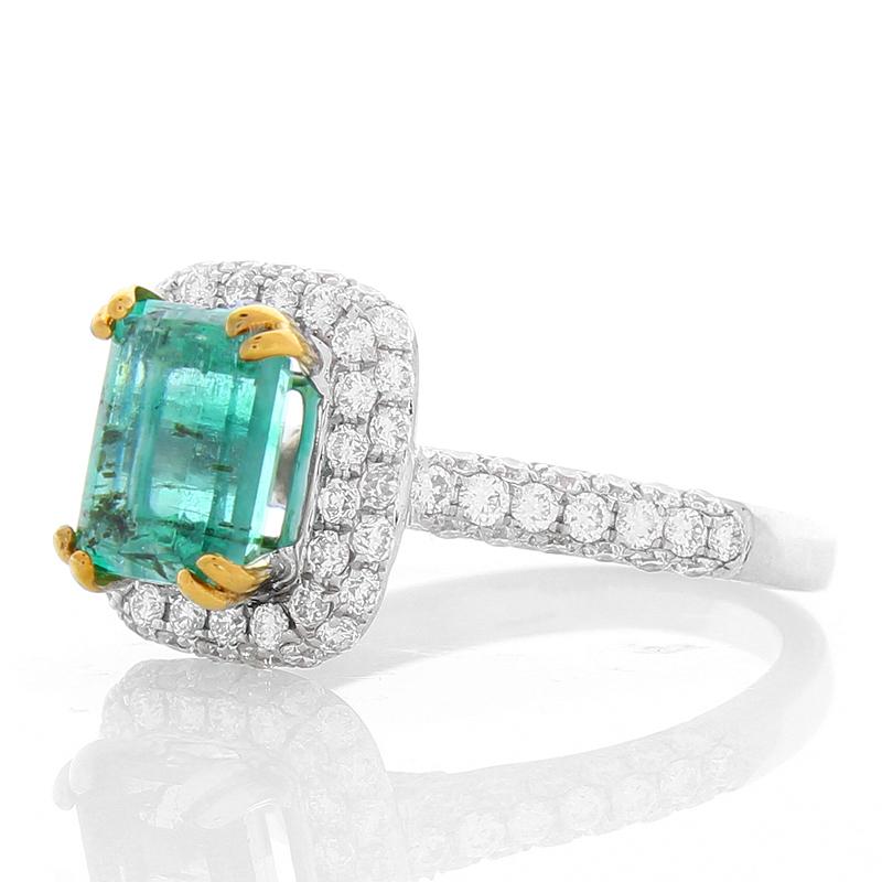 emerald cut cocktail ring