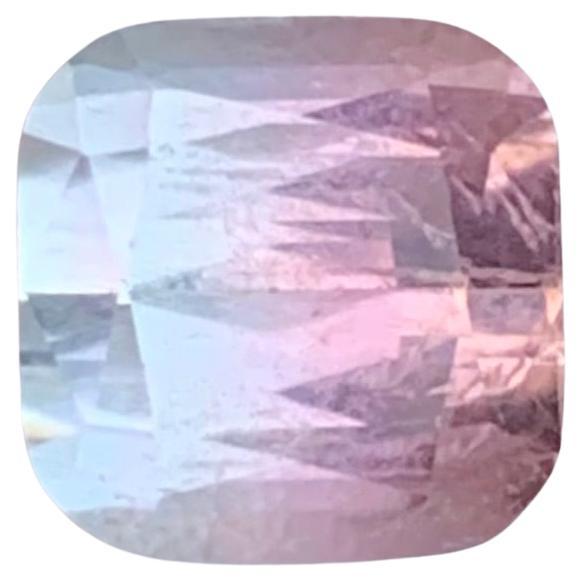 1.95 Carat Natural Loose Bi Colour Tourmaline Cushion Shape Gemstone For Sale