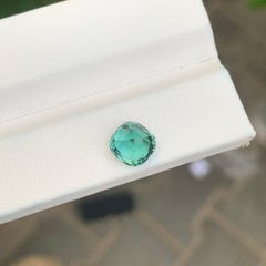 1.95 carati di tormalina blu-verde naturale sfusa a forma di cuscino
