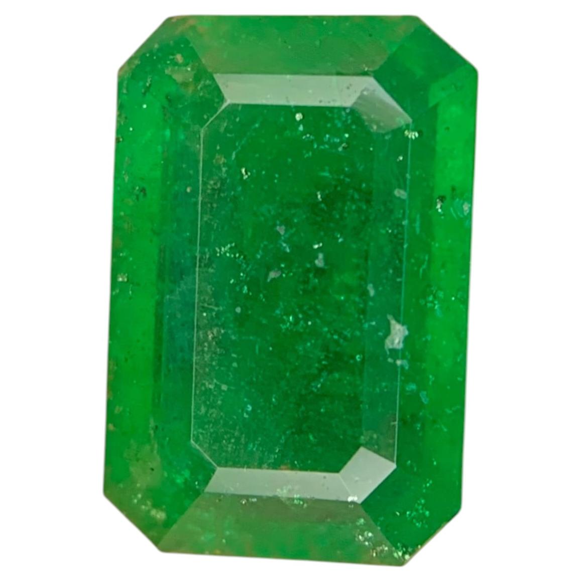 1.95 Carat Natural Loose Emerald Gemstone From Swat Valley, Pakistan