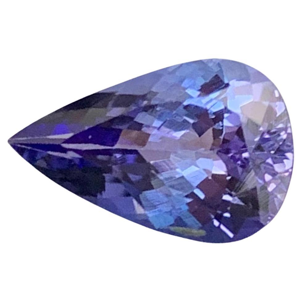 1,95 Karat Natürlicher loser Tansanit Birnenform Edelstein aus Tansania