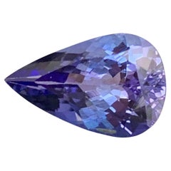 1,95 Karat Natürlicher loser Tansanit Birnenform Edelstein aus Tansania
