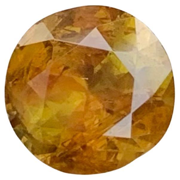 1.95 Carat Natural Loose Titanite Round Shape Gem From Pakistan