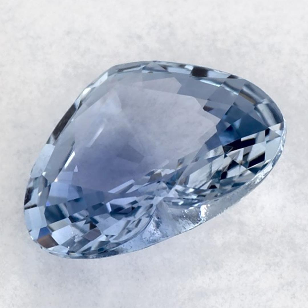 Heart Cut 1.95 Ct Blue Sapphire Heart Loose Gemstone For Sale