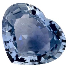 1.95 Ct Blue Sapphire Heart Loose Gemstone