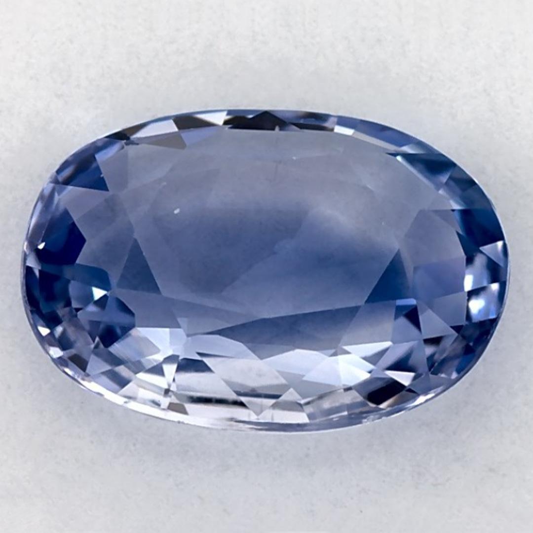 1.95 qt Zafiro Azul Oval Gema Suelta en Nuevo estado para la venta en Fort Lee, NJ