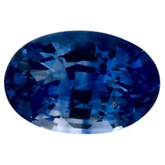 1.95 Ct Blue Sapphire Oval Loose Gemstone